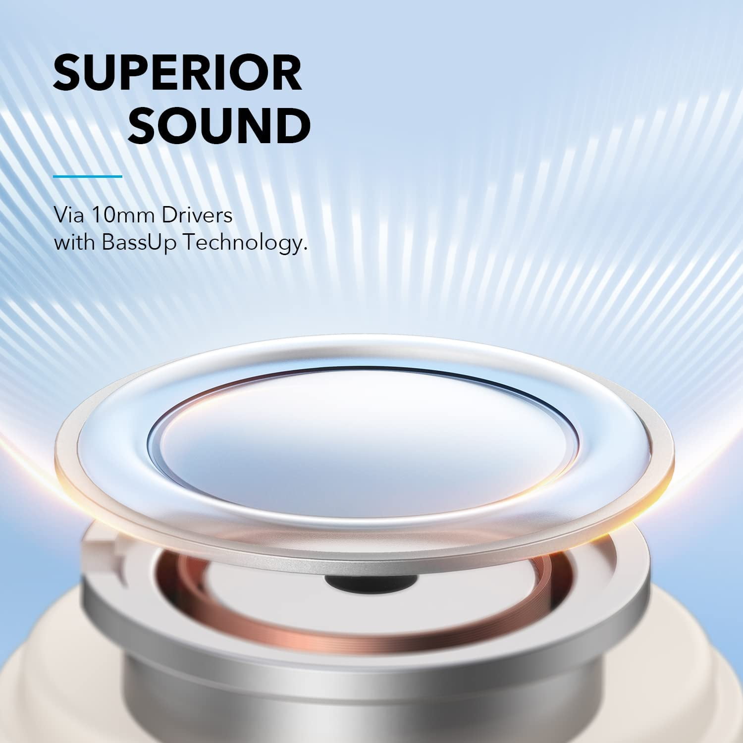 Soundcore by Anker Life A3i Active Noise Cancellation Wireless In Ear Earbuds, White
