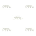 thumbnail image 1 of Guardoinrt Animal Shape Sculpture Solid Color Replacement Simulation Modern Exquisite Decorative Stylish Office Decor Ornament White 5Set, 1 of 6