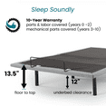 thumbnail image 5 of Ergo-Pedic CoreLift Comfort Lounger Adjustable Base, Queen, 5 of 6