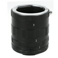 thumbnail image 1 of Macro Extension Adapter Tube, Black SLR Camera Macro Lens Camera Len Aluminium Alloy Macro Lens Adapter , For  Camera  AI Mount Cameras, 1 of 8