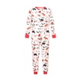 thumbnail image 1 of Kmbangi Cartoon Animal Printed Single-breasted Parent-child Jumpsuit, 1 of 9