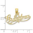 thumbnail image 4 of 10K 1 GRANDMA Pendant Yellow Gold Material Trendy Handcrafted Luxurious Designed for those who cherish timeless beauty, 4 of 4