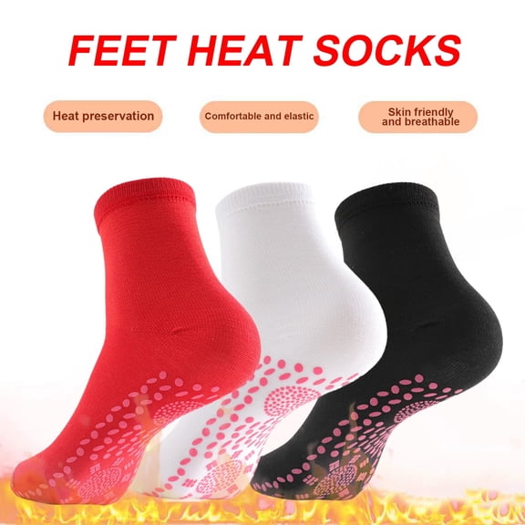 Winter Thermal Heated Socks, Self-Heating Socks, Warm Foot Warmer Socks for Cold Weather