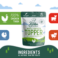 thumbnail image 6 of Beg & Barker Single Ingredient Chicken Bowl Boosting Topper Treats 8oz, 6 of 9