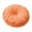 Orange, variant on Japanese-Style Floor Cushion with Thick Sponge Filling, Natural Linen Square Pouf for Tatami, Balcony, Window Seat, Meditation, and Floor Sitting, 17.72 x 17.72 Inch