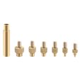 thumbnail image 1 of Heat Set Insert Tips, Heat Set Insert Tool Professional Multi Purpose Tool Brass  for 3D Printers, 1 of 8