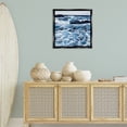 thumbnail image 4 of Stupell Industries Coastal Blue Coastal Waves Black Floating Frame Canvas Art, 25 x 25, by Melissa Wang, 4 of 8