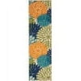 thumbnail image 3 of Nourison Aloha Indoor/Outdoor Multicolor 2'3" x 10' Area Rug, (2x10), 3 of 11