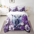 thumbnail image 2 of YST Cow 7-Piece Comforter Set, Daisy Flowers Bedding Set, Twin – Graffiti Art Farm Animals, 2 of 5