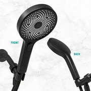 Metpure High-Pressure Handheld Shower Head with Easy Clicker - Multiple Spray Patterns. 5