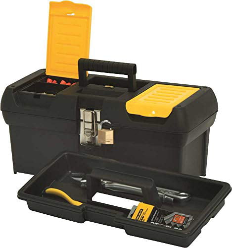 Stanley Tools Tool Box 16In With Tray 16013R 