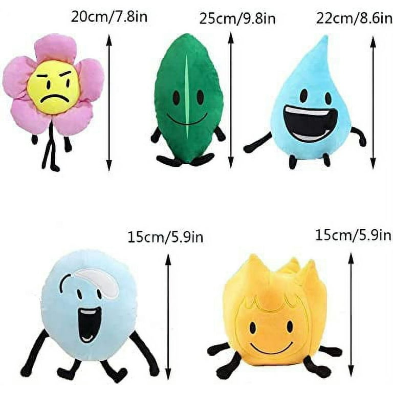 BFDI Battle for Dream Island Plush Figure Toy Stuffed Toys for Kids Gold  Coin