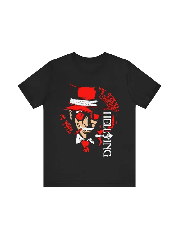Anime Hellsing Alucard T Shirt Size S - 5Xl BLACK Size S - 5XL