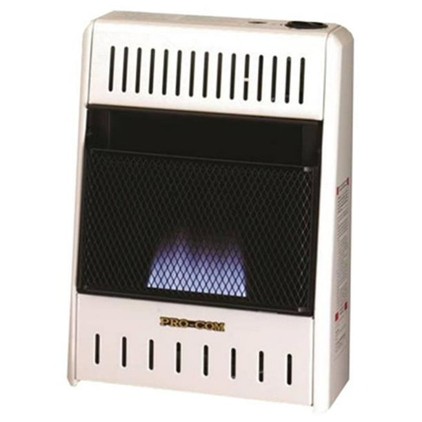 Dual Fuel Ventless Blue Flame Gas Heater 10,000 BTU, Model