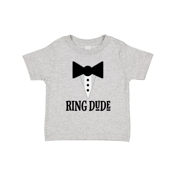 Inktastic Ring Dude Ringbearer Bridal Party Wedding Boys Baby T-Shirt