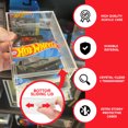 thumbnail image 2 of 2x EVORETRO Hot Wheels Mainline Vitrines en Acrylique – Housses Empilables Transparentes et Résistantes aux Rayures pour Mettre en Valeur des Objets de Collection Moulés sous Pression, 2 of 5