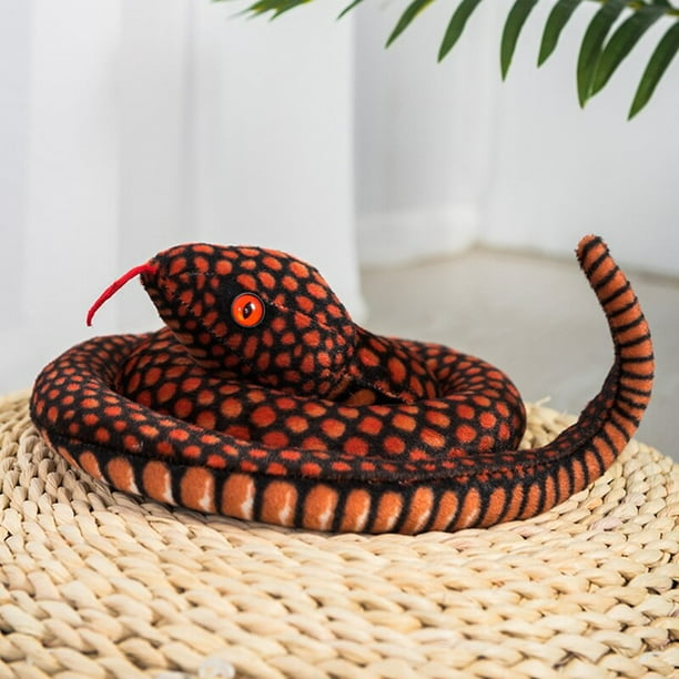 1pc 200cm/300cm Giant Snakes Plush Toy Simulation Long Golden Python Stuffed Snake Plushie Children Boys Gift Home Decoration12110cm Deng Xun unisex