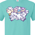 thumbnail image 4 of Inktastic Fluffy Sheep Family T-Shirt, 4 of 5