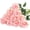 Pink, variant on Firefly Hope 10 Pcs Yellow Artificial Roses with Stems, Lifelike Faux Flowers, Decorative Florals for Wedding Bouquets & Daily Ornamentation
