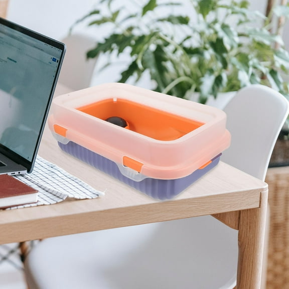 FRCOLOR Reptile Aquatic Turtle Terrarium Raising Turtles PP Material Tank