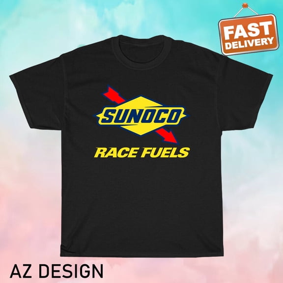 New Race Fuels Racing Sunoco Logo T-Shirt Funny Size S to 5XL