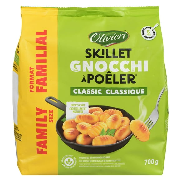 Olivieri Fresh Classic Skillet Gnocchi, Potato Gnocchi, 700 g