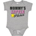 thumbnail image 3 of Inktastic Mommys Little Pitcher Softball Girls Baby Bodysuit, 3 of 5
