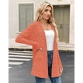 thumbnail image 2 of MISFAY Women's Cardigans Long Sleeve with Pockets - Open Front Lightweight Cardigan, 2 of 5