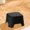 black, variant on WEISHAWEI Anti-Slip Bath Round Stool,Small Plastic Step Stool, 8.4" Heavy-Duty ABS Shower Stool, Stackable Step Stool, Compact Foot stools Household Mini Stool for Bathroom, Home, Kitchen, Garden