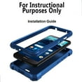 Phone Case for BLU View 5 (B160V), Full Body TPU Cover Case + Ring