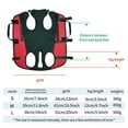 thumbnail image 7 of Pet Dog Outdoor Double Shoulder Horizontal Carrying Backpack Small Dog Outdoor Breathable And Convenient Four-legged Carrying Bag, 7 of 7