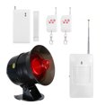 thumbnail image 3 of Alerta de seguridad para el hogar Sensor IR Detector de movimiento antirrobo inalámbrico Monitor de alarma enchufe 100-240VUS, 3 of 12