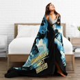 thumbnail image 4 of ICES Cube Blanket Throw Bedding Room Decor Flannel Blankets for Bed Sofa Warm Blankets 40"x30", 4 of 6