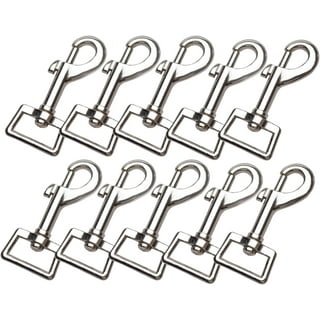 20Pc Snap Hooks for Dog Leash Collar Linking, Heavy Duty Swivel Clasp Eye  Bolt Buckle Trigger Clip for Spring Pet Buckle