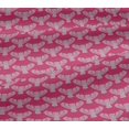 thumbnail image 5 of oneOone Viscose Jersey Fabric Owl Block Print Fabric BTY 60 Inch Wide, 5 of 5
