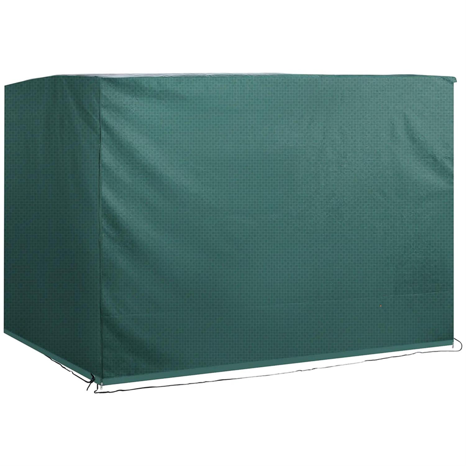 Demi Bonn 3 Triple Seater Patio Swing Cover, Outdoor Garden Furniture Protection Hammock Cover Waterproof 85" x 61" x 59", Green