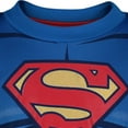 thumbnail image 3 of DC Comics Justice League Superman Little Boys Athletic Pullover T-Shirt Mesh Shorts Outfit Set Toddler to Little Kid, 3 of 5