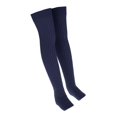thumbnail image 4 of Calentadores de mujer 80 cm, calentadores de piernas de punto, calcetines, calentadores de piernas, calcetines calentadores de piernas Azul, 4 of 10
