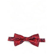 Red Wild Paisley Design Bow Tie