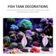 thumbnail image 3 of BESTYASH Hoja Decorativa Rosa Para Acuarios Con Ventosa Para Descanso De Peces Betta Y, 3 of 8