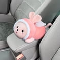 thumbnail image 3 of Porta pañuelos de peluche para coche, caja de pañuelos de dibujos animados, juguete de peluche, porta pañuelos de papel Conejo, 3 of 7