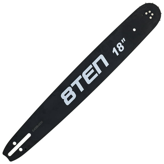 8TEN 18 inch Chainsaw Bar .058 3/8 64DL for Husqvarna Jonsered 810-CCG2257B