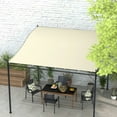 thumbnail image 2 of GVN Pergola Canopy Replacement, Pergola Shade Cover for 9.75' x 9.75' Pergola, Beige, 2 of 13