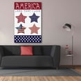 thumbnail image 3 of Epic Graffiti 'Stars of America' by Cindy Jacobs, Giclee Canvas Wall Art, 40"x60", 3 of 8