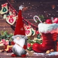 thumbnail image 2 of Navidad Hecho A Mano De Pie De Peluche Escandinavo Sueco Tomte Gnomos Santa Elfo Juguete Invierno Decoración De Mesa Para El Hogar matsuzay HA039147-00, 2 of 6