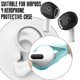 thumbnail image 2 of Wartleves Puntas de silicona para AirPods 4, funda pequeña antideslizante, almohadillas para los oídos anticaídas K6, 2 of 6