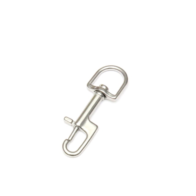 Gancho de seguridad Ganchos de doble extremo de acero inoxidable Estanqueidad de seguridad Sin nudo Hebilla de metal Múltiples tamaños Perno de Deportes acuáticos 100 mm de una sola cabeza Soidarity OD024384-02
