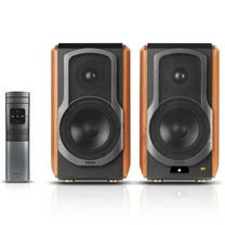 Edifier S1000W 120W Wireless Bluetooth Surround Sound Speakers, Wood, 2 Count