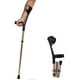 thumbnail image 1 of Folding Elbow Arm Adult Crutches, Height Adjustable Arm Cuff Momentum, Portable-hy., 1 of 5