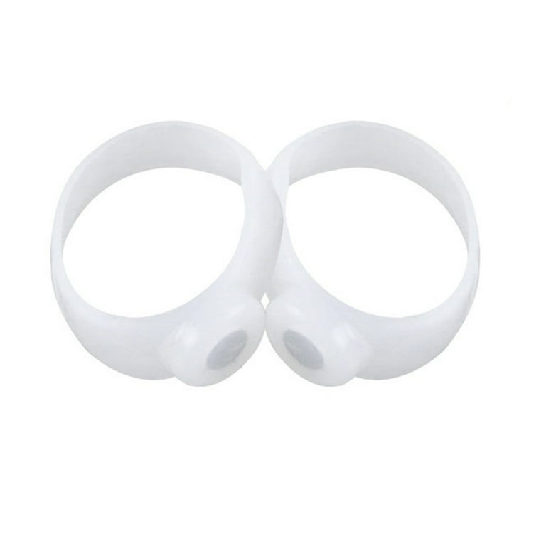  Pair of Body Slimming Silicone Magnetic Toe Rings Lose